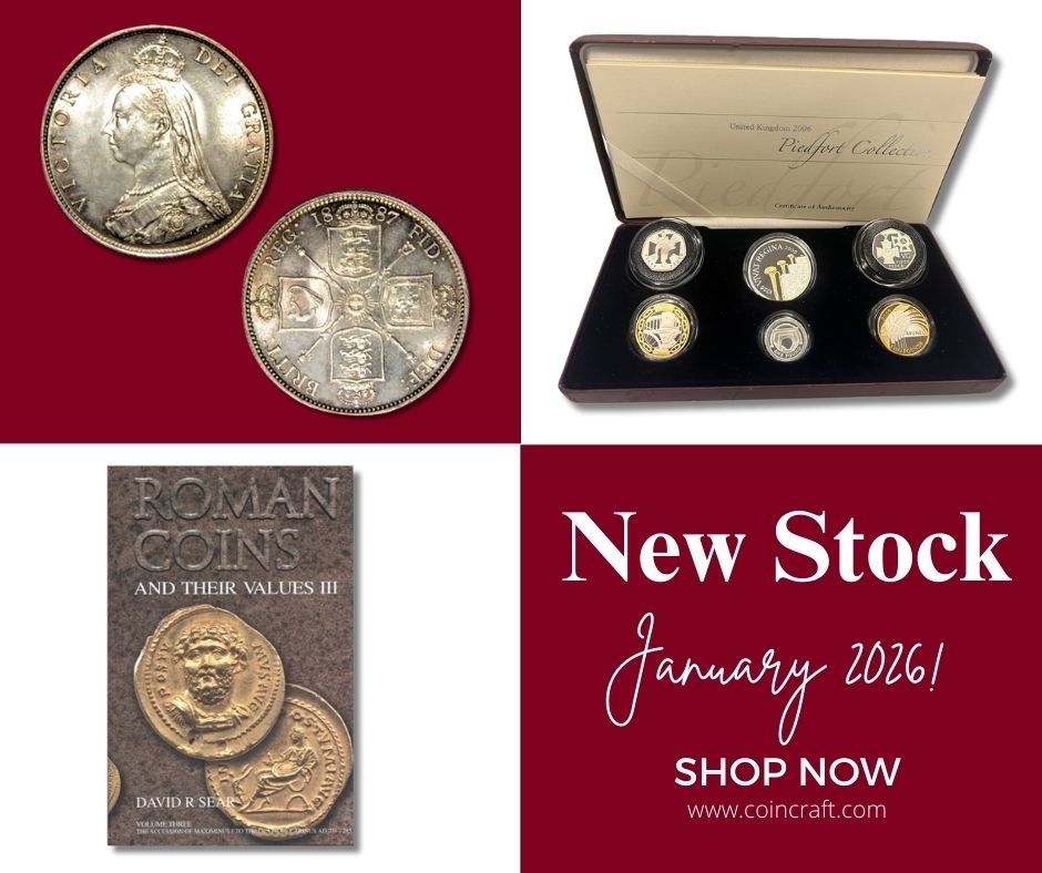 New Stock January 2026 - Coincraft